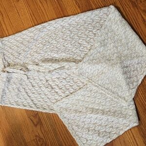 Jordan Taylor Sheer Wide leg Beach Coverup Pants